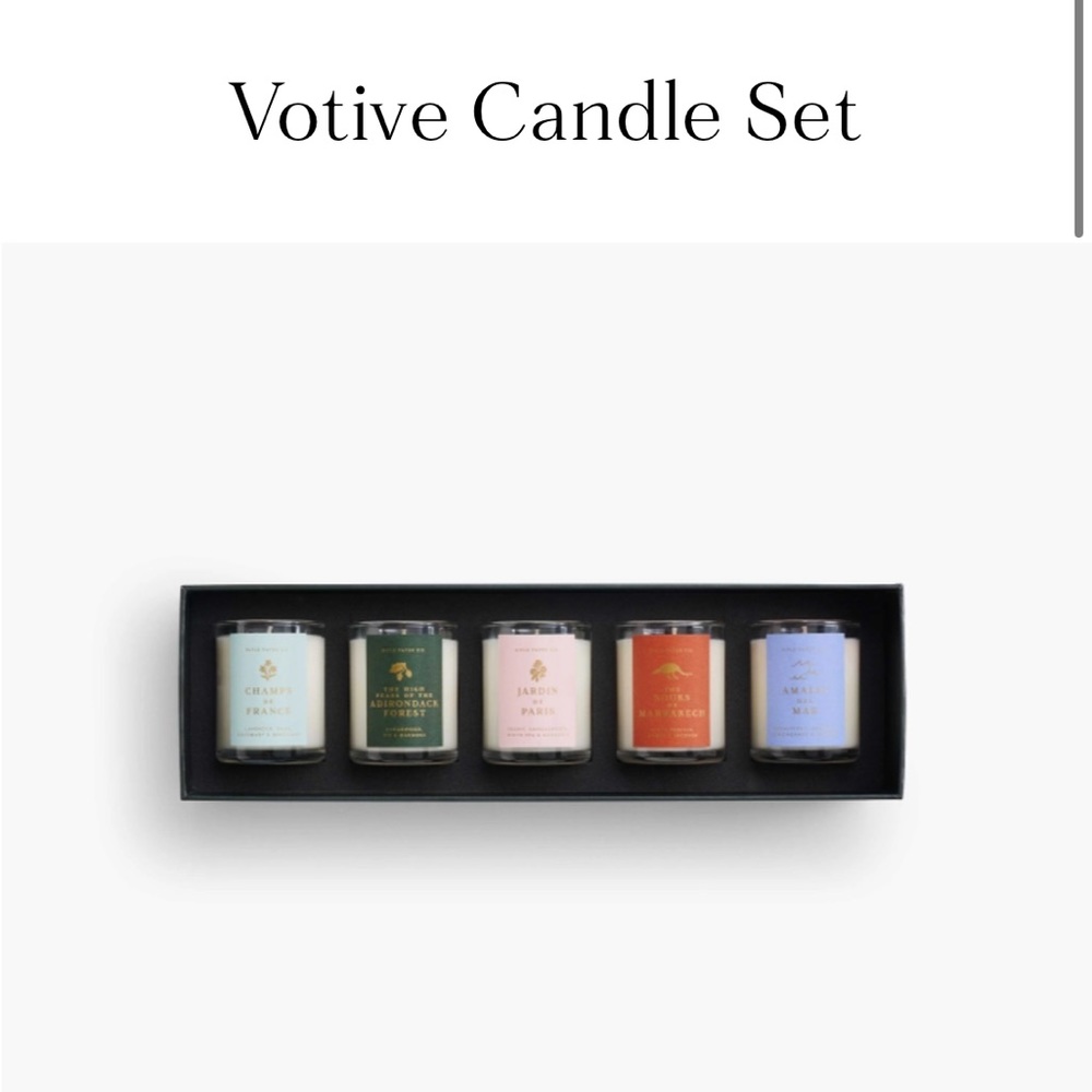 New! Rifle Paper Co. Votive Candle Set - Picture 4 of 9